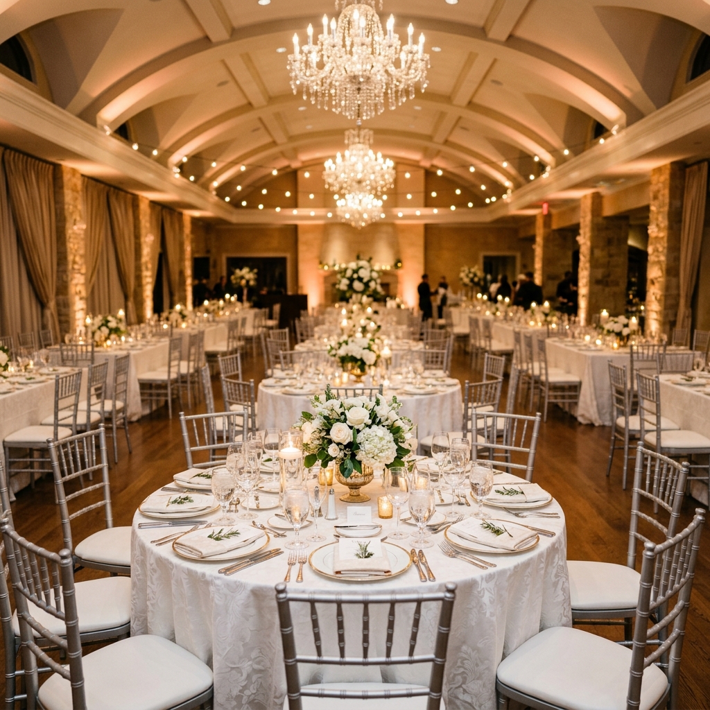 Tables, Chairs & Linens
